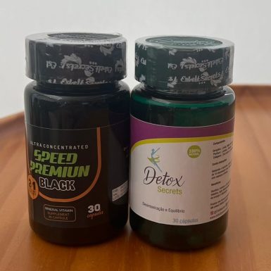 COMBO PROMOCIONAL: 1 SPEED PREMIUM BLACK + 1 DETOX SECRETS