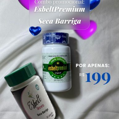 COMBO PROMOCIONAL : 1  ESBELT PREMIUM + 1 SECA BARRIGA